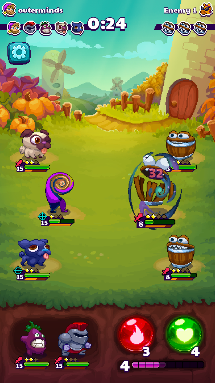 PewDiePie's Pixelings Idle RPG Hack screenshot 6 - iOS game interface