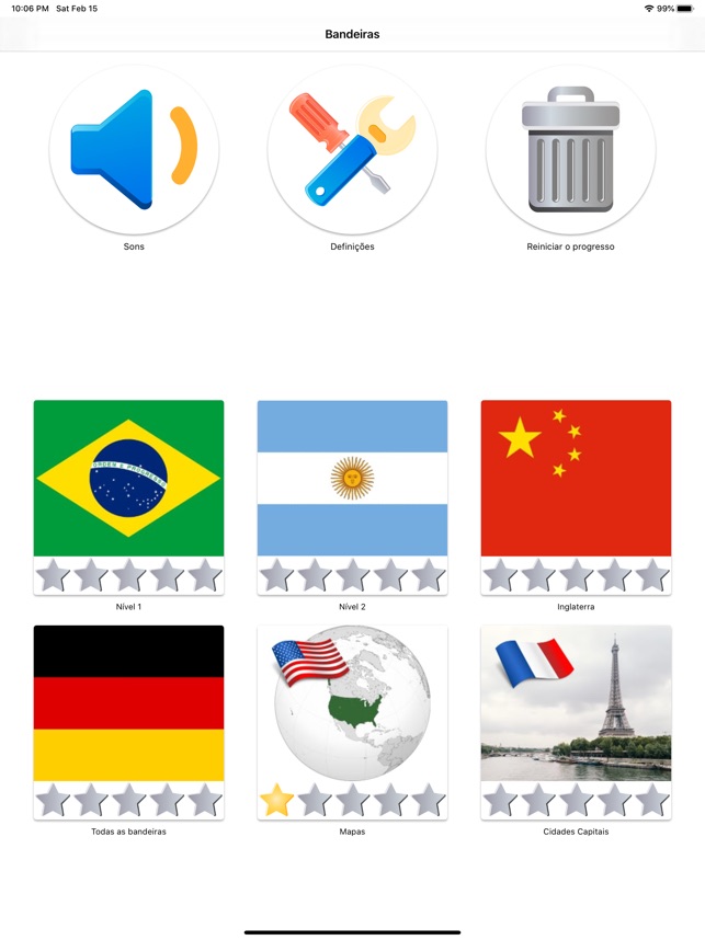 Bandeiras do mundo - Quiz na App Store