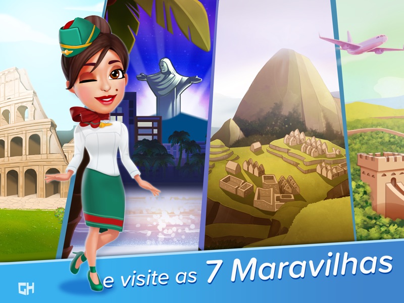 Amber's Airline - 7 Wonders screenshot 11