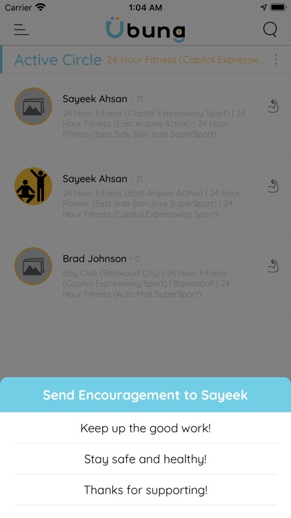Ubung: Gyms & friends screenshot-6