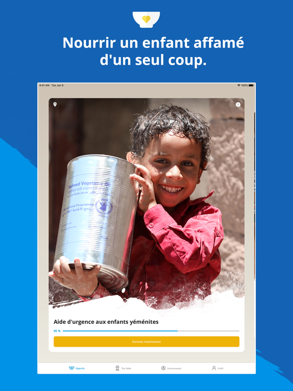Screenshot #4 pour ShareTheMeal: Don de charité