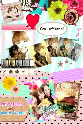Game screenshot DecoBlend-Cute photo editor apk