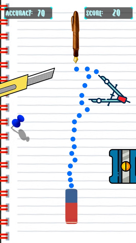 #2. Pencil Vs Erase Up (iOS) 由: Muhammad Maqbool
