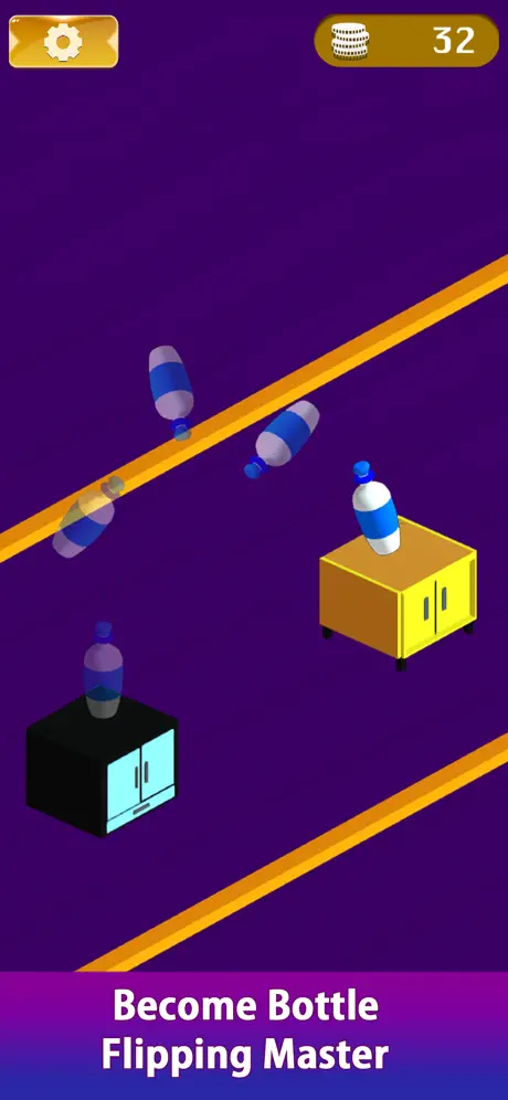 Impossible Bottle Flip 3D Game