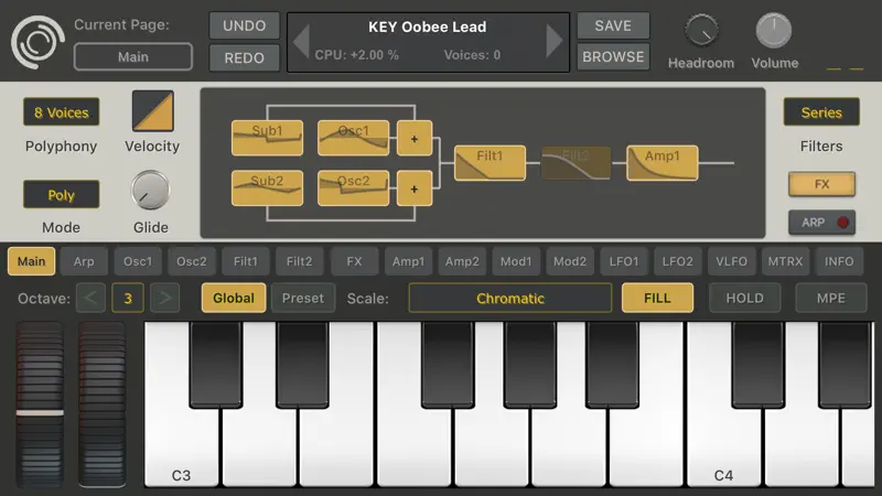 SynthMaster One screenshot 1 of 10