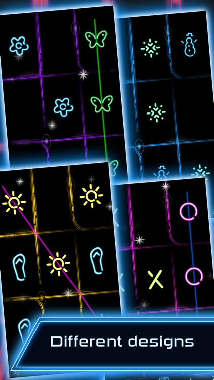 Tic Tac Toe - Glow screenshot-3