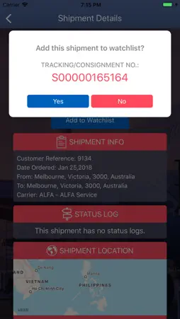 BBA Tracking screenshot 4