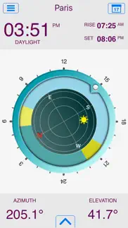 orbit: sun position iphone screenshot 1