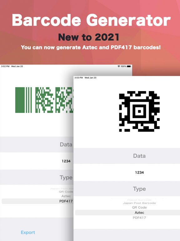 Screenshot #2 for Barcode Generator / Creator