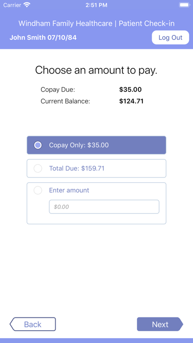 Screenshot #3 pour AdvancedMD Patient Kiosk