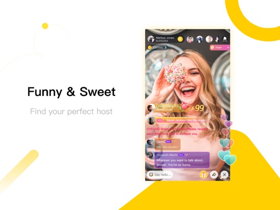 Screenshot #5 pour OyeLive - Live Stream