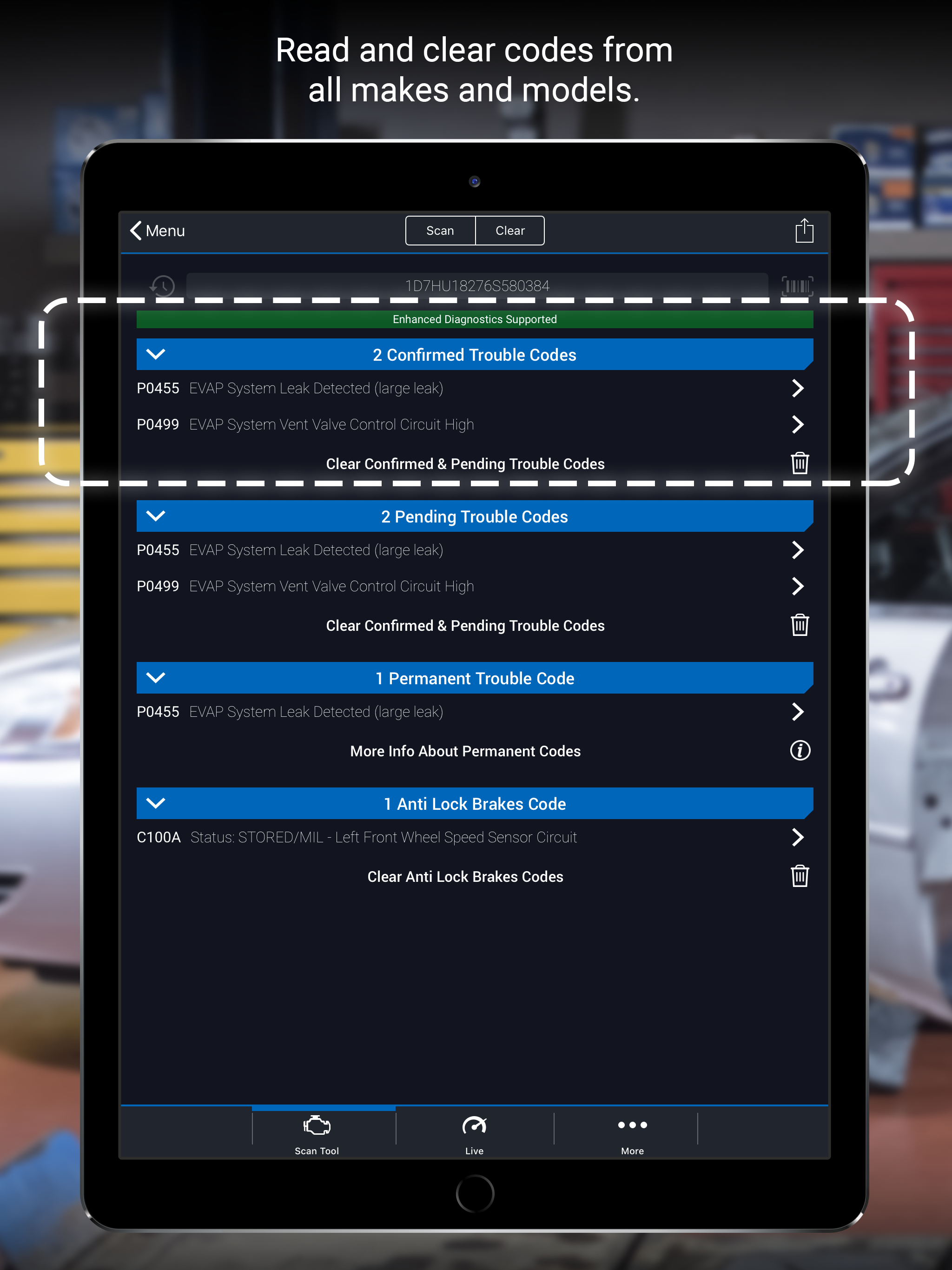 BlueDriver OBD2 Scan Tool