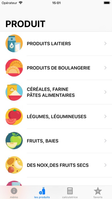 Screenshot #2 pour Diabettes et Carbohydrates