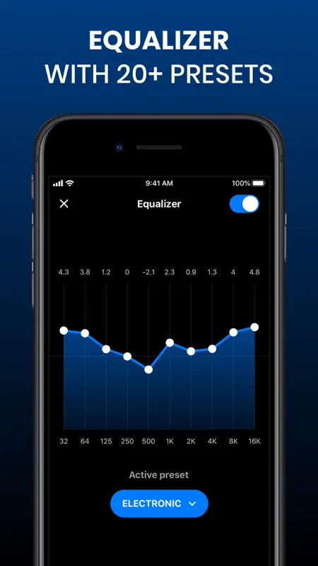 Bass Booster Volume Boost EQ screenshot 3 of 3