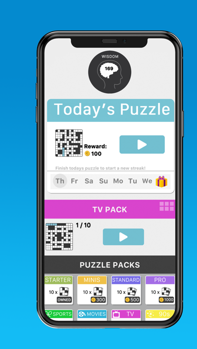 Crossword Puzzle・ Screenshot