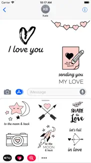 believe in love emoji stickers iphone screenshot 2