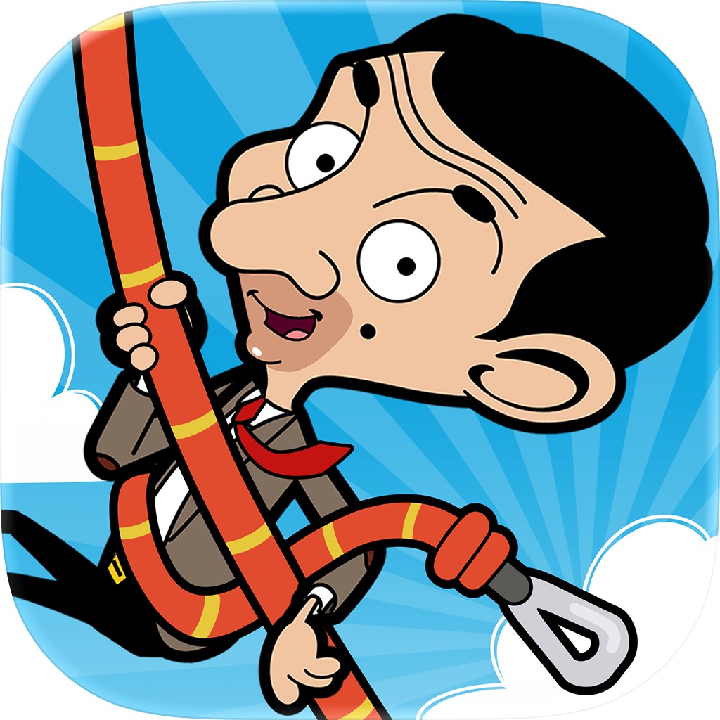 Apple App Store cover for Mr Bean - Risky Ropes