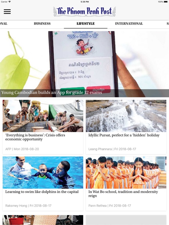 Screenshot #6 pour The Phnom Penh Post