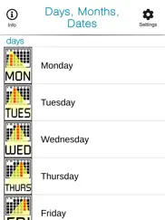 smalltalk days, months, dates ipad images 2