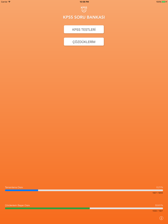 Screenshot #4 pour KPSS Soru Bankası