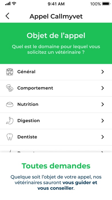 Screenshot #3 pour Callmyvet, vétérinaires 24h/24