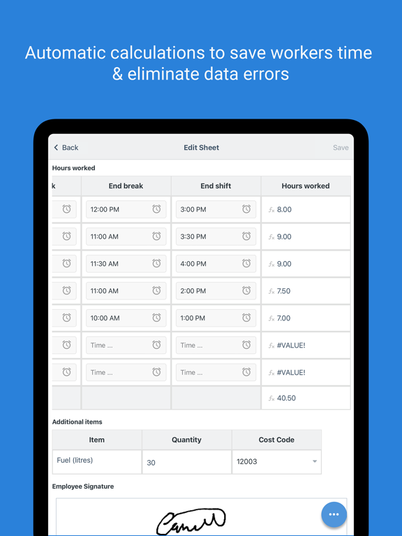 Dashpivot iPad screenshot 9 - Business app