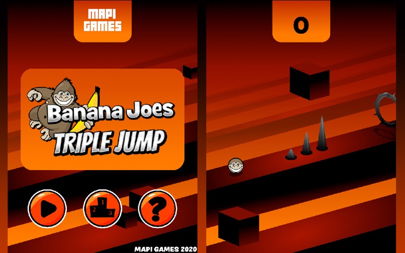 Screenshot #1 pour Banana Joes Triple Jump
