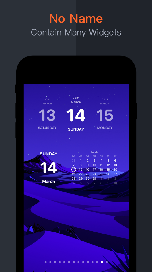 #2. Transparent Widget - OneWidget (iOS) 来自: Chengdu Reinvent Technology Co., Ltd.