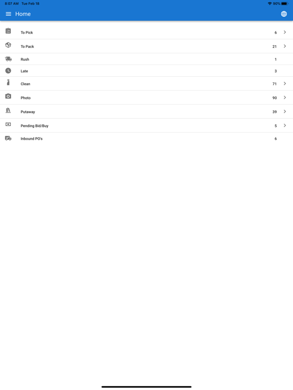 oms-rf iPad screenshot 2 - Business app