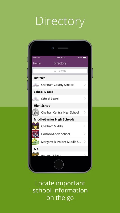 Chatham County Schools Screenshot