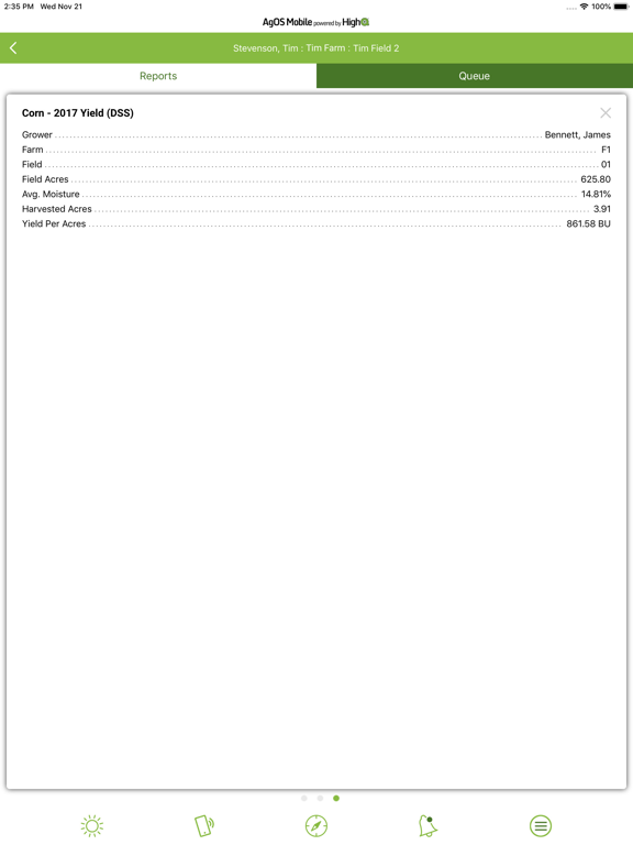 AgOS Mobile iPad screenshot 4 - Business app