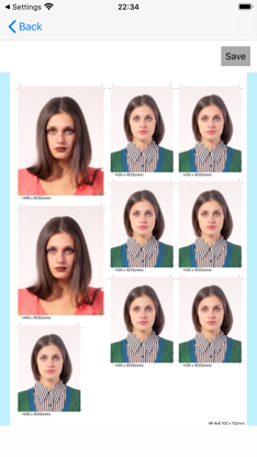 ID Photo application screenshot 2