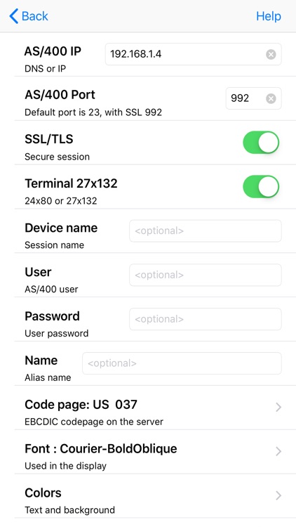 TN5250 Lite screenshot-4
