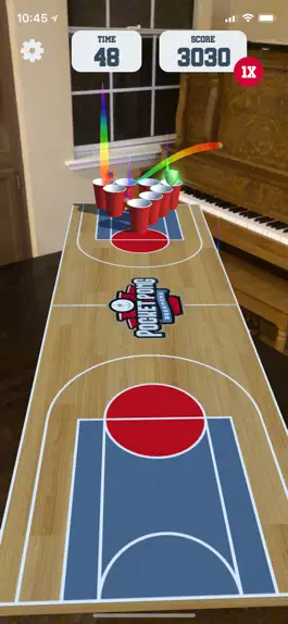 Game screenshot Pocket Pong: Beer Pong apk