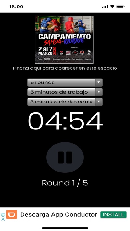 KickBoxing Cronómetro