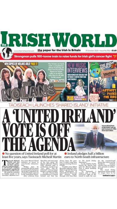 Irish World Newspaper screenshot 1