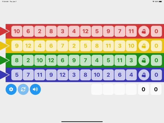 Screenshot #5 pour Qwixx Sheet