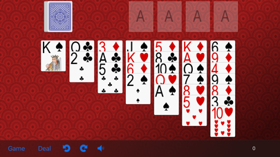 5 Solitaire card games Screenshot
