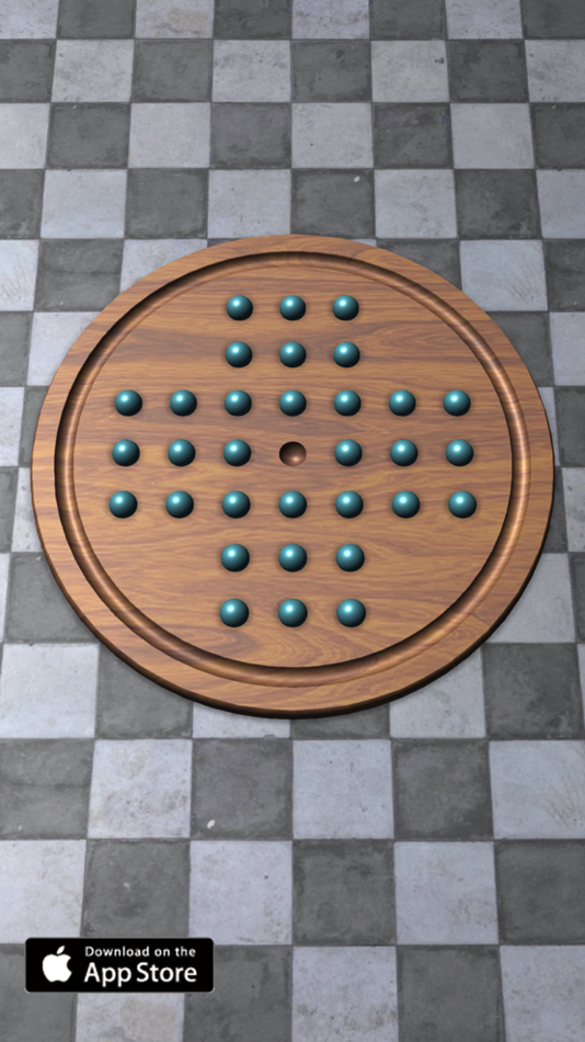 #1. Peg Solitaire Brainvita (iOS) 由: Chienfu Huang