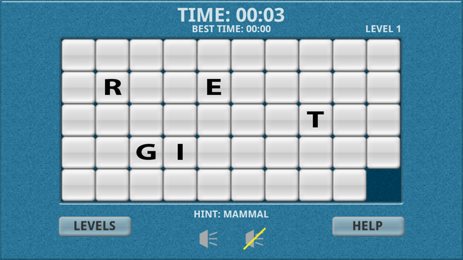 #1. Endangered Species Word Slides (iOS) Podle: Mike Hempfling