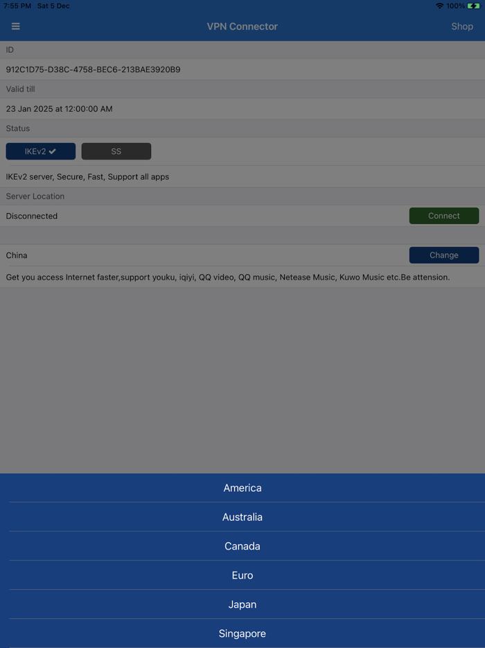VPN Connector Unlimited Secure