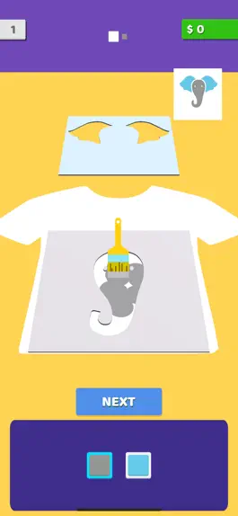 Game screenshot Paint Tshirt apk