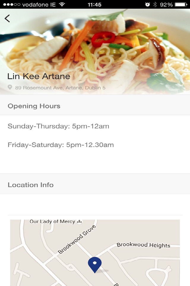 Lin Kee Asian Kitchen screenshot 2