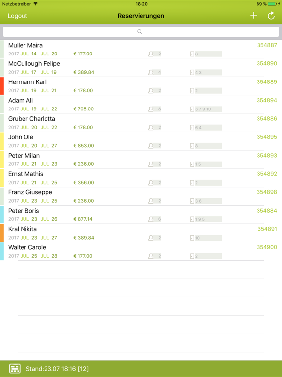 Screenshot #5 pour igumbi Hotelsoftware