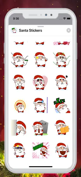 Game screenshot Merry Christmas Santa Stickers hack