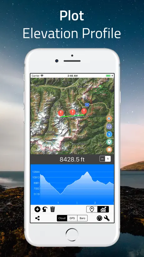 Elevation - Altimeter Map