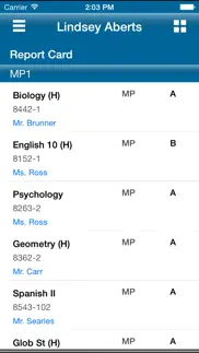 eschoolplus family iphone screenshot 2