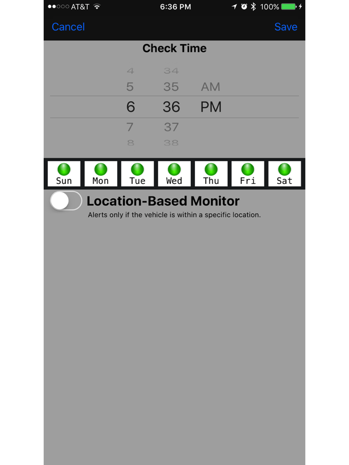 Recharge Reminder For Tesla