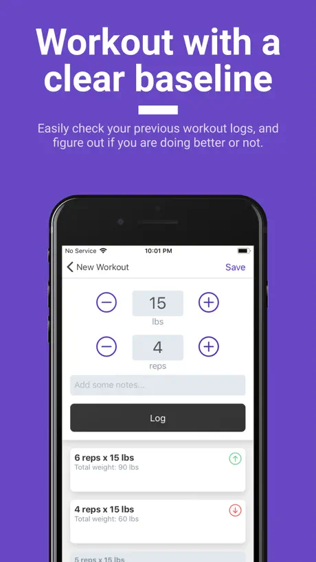Gymmore - Simple gym log