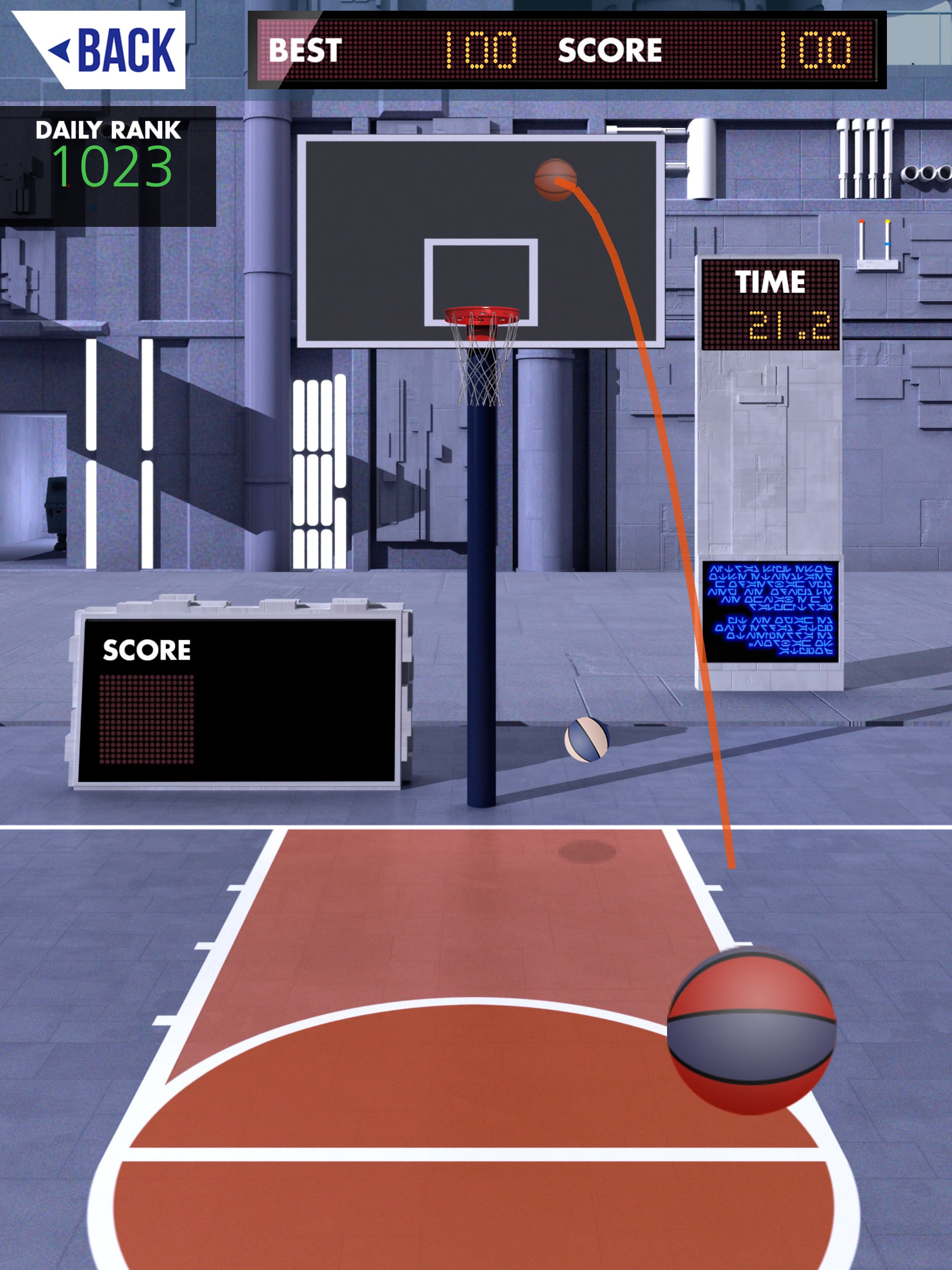 Tappy Sports Basketball Game